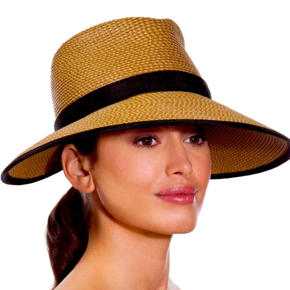 Eric Javits Sun crest Packable Hybrid Fedora Visor